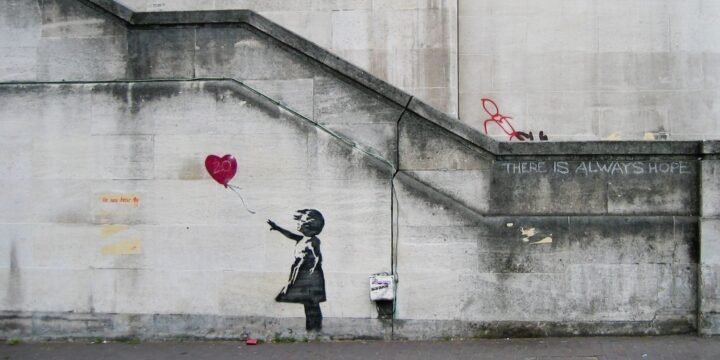 OTD in 2018: Banksy's famous "Girl With Balloon" was sold for £1 million at an auction