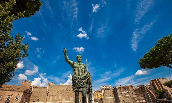 OTD in 27BC: Gaius Julius Caesar Octavian became the first Roman Emperor.