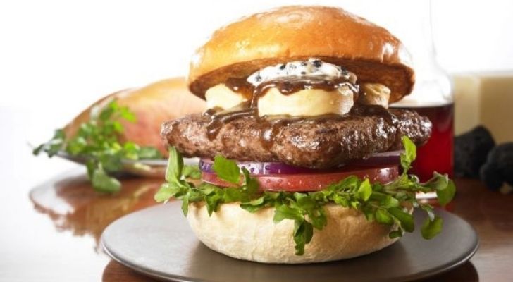The Wendy's burger in Japan made with foie gras