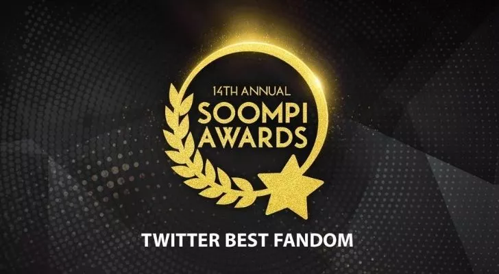 Advertisement for the Soompi Awards