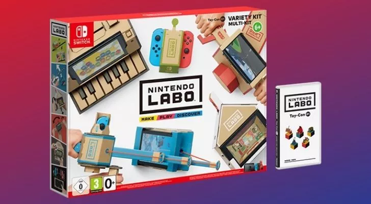 The Nintendo Labo box set