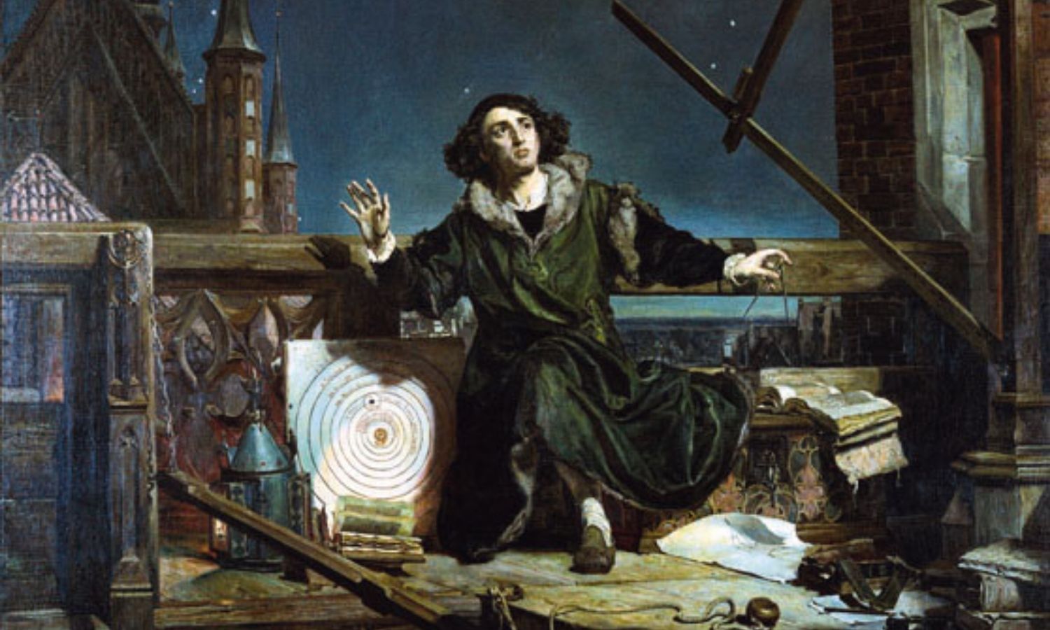 OTD in 1497: Astronomer Nicolaus Copernicus recorded his first observation after witnessing a moon eclipse with a distant star.