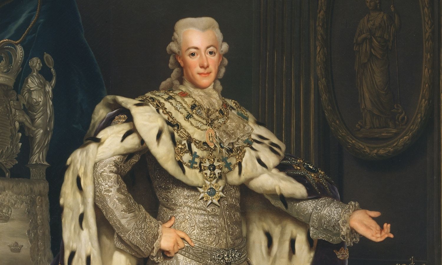 OTD in 1792: King Gustav III of Sweden was shot during a masquerade ball at the Royal Opera Hall in Stockholm.