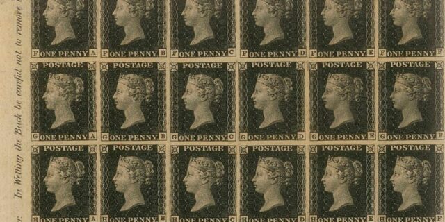 OTD in 1840: The world's first adhesive postage stamp