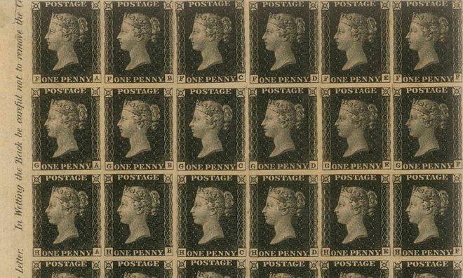 OTD in 1840: The world's first adhesive postage stamp