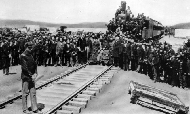 OTD in 1869: The Golden Spike was driven.