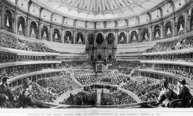 OTD in 1871: Queen Victoria opened the Royal Albert Hall in London.