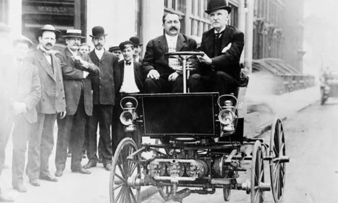 OTD in 1879: George Selden filed for the first patent for a gasoline-driven automobile.