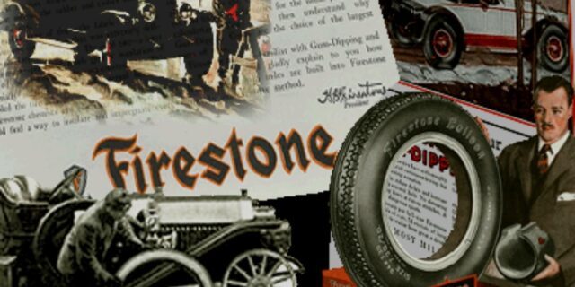 OTD in 1923: The Firestone Tire and Rubber Company started selling inflatable tires from Akron