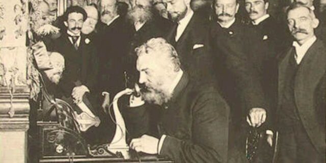 OTD in 1927: The first telephone call was made across the Atlantic - from London to New York.