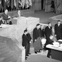 OTD in 1952: The Treaty of San Francisco took effect.