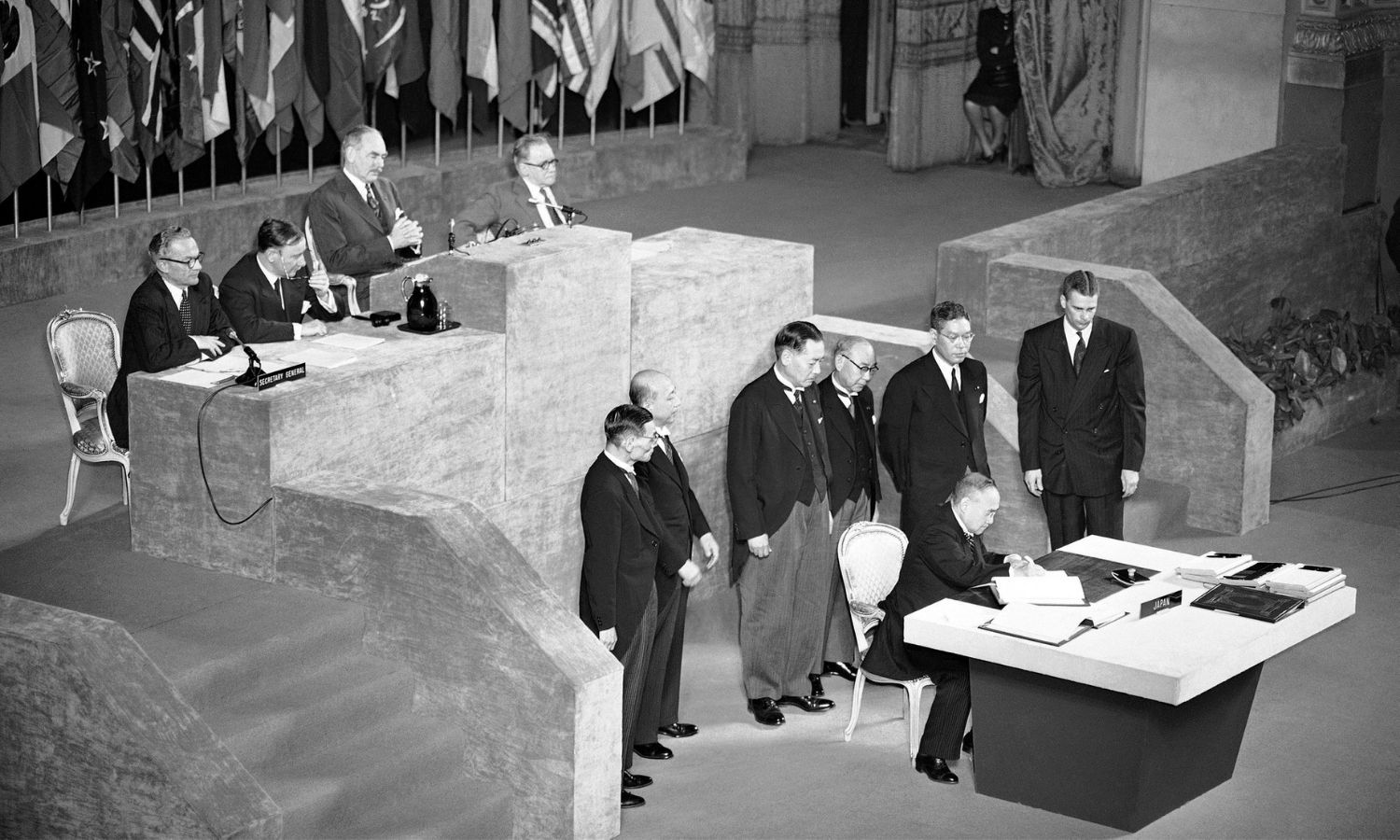 OTD in 1952: The Treaty of San Francisco took effect.