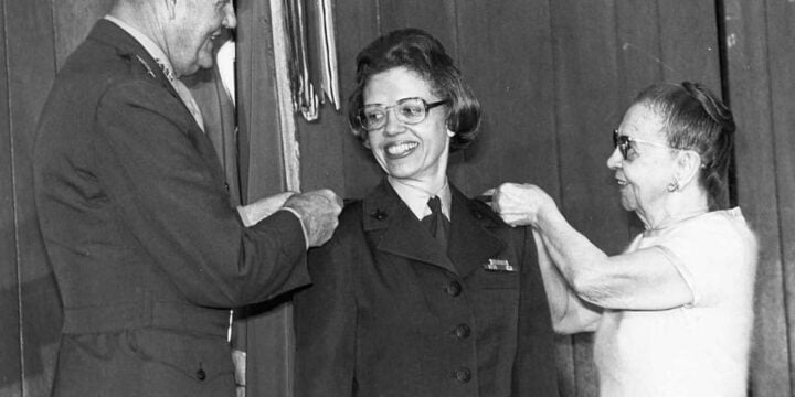 OTD in 1978: Margaret A Brewer became the first female general in the US Marine Corps.