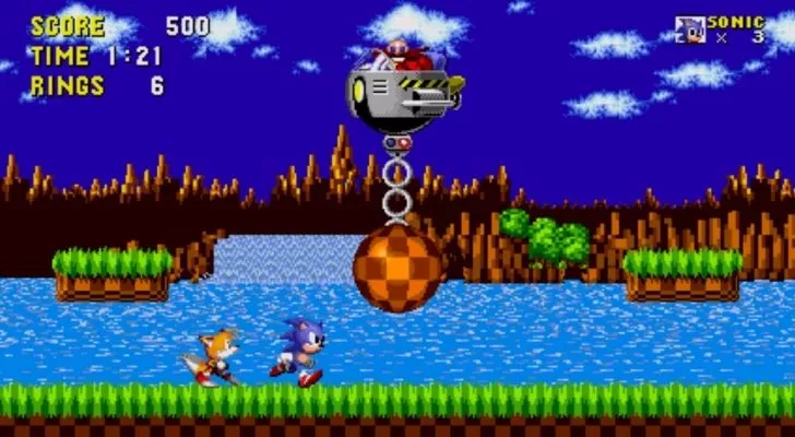 Sonic The Hedgehog on Sega