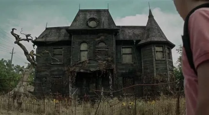 The haunted house in the movie IT set in Derry
