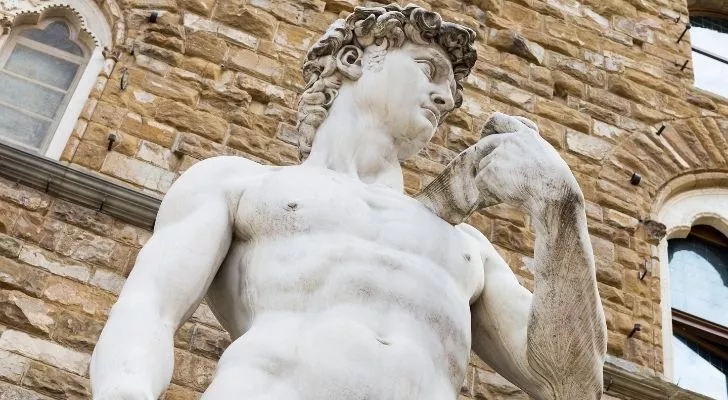 Michelangelos David heykeli