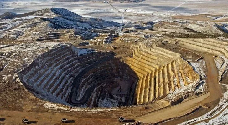 A gold mine in Nevada