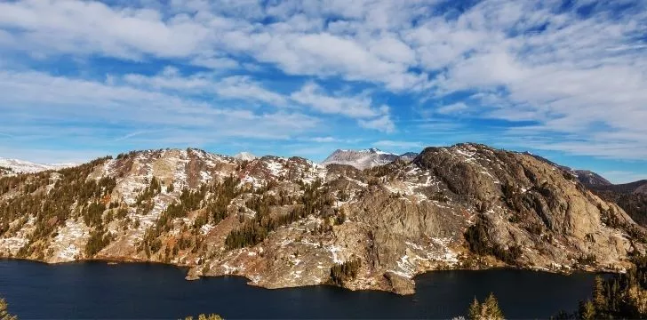 The Sierra Nevada mountain range