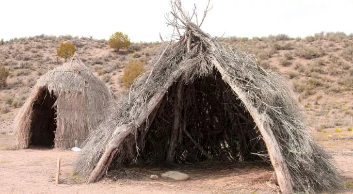 Washoe peoples huts