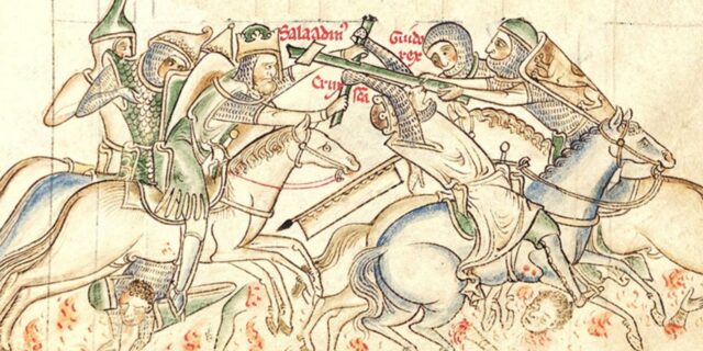 OTD in 1187: Saladin's troops surrounded the Jerusalem Crusaders