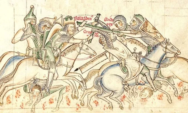 OTD in 1187: Saladin's troops surrounded the Jerusalem Crusaders