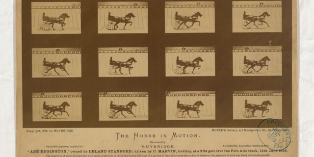 OTD in 1878: The first motion picture was filmed using several cameras to capture galloping horses.