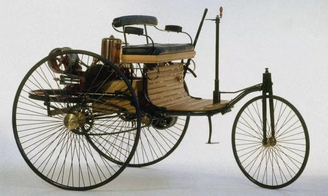 OTD in 1894: Karl Benz patented the gasoline-operated motor car.