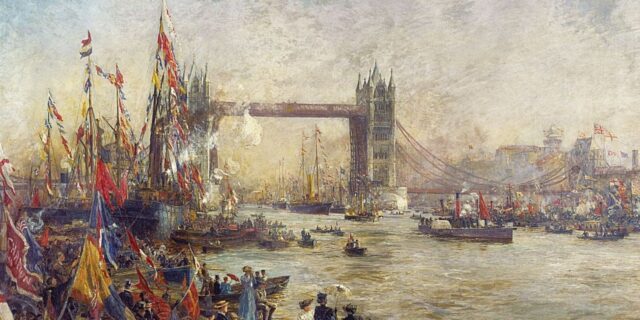 OTD in 1894: Tower Bridge officially opened in London.