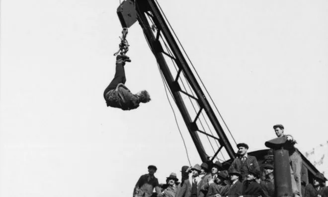 OTD in 1923: Harry Houdini broke free from a straitjacket while hanging upside down 40 feet in New York City