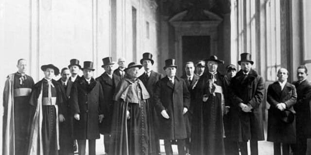 OTD in 1929: Vatican City signed the Lateran Treaty making it an independent state.