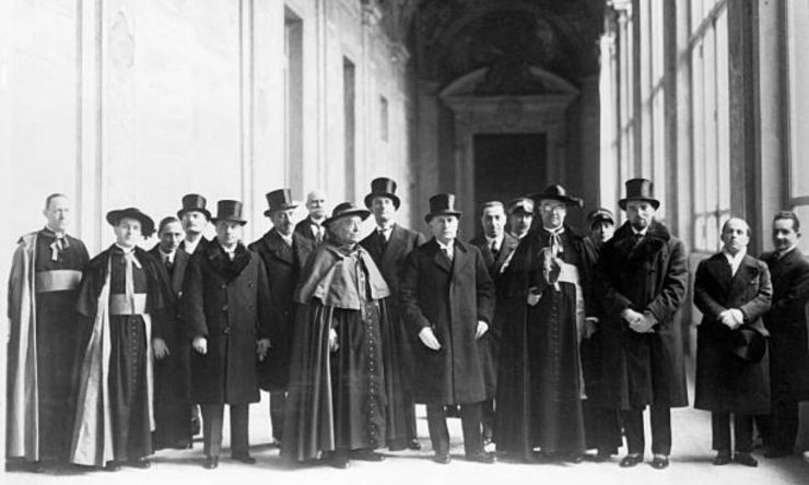 OTD in 1929: Vatican City signed the Lateran Treaty making it an independent state.