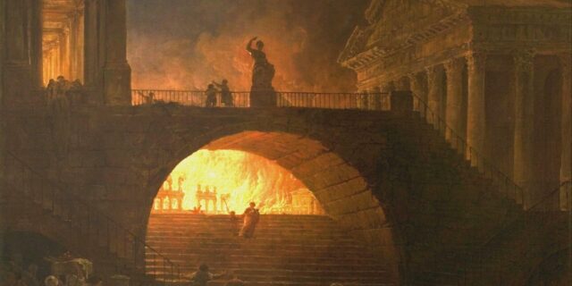 OTD in 64: A fire broke out in the evening and swept through the city of Rome