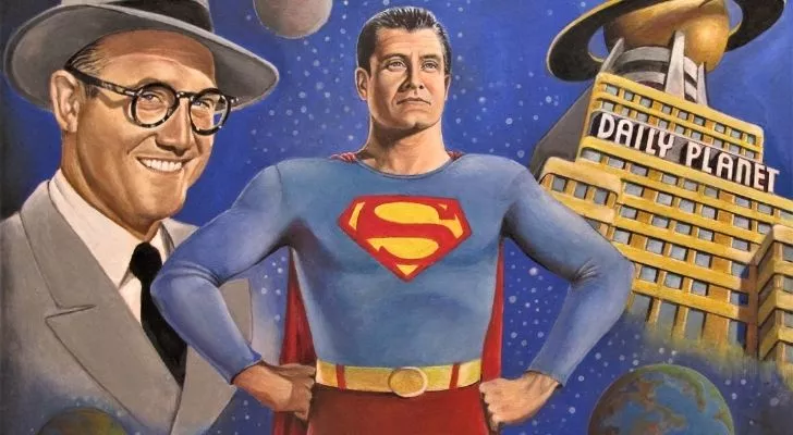 Süpermen olarak George Reeves