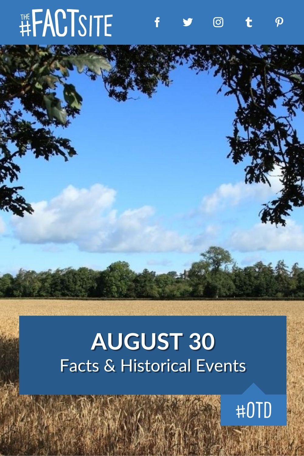 August 30: Facts & Historical Events On This Day
