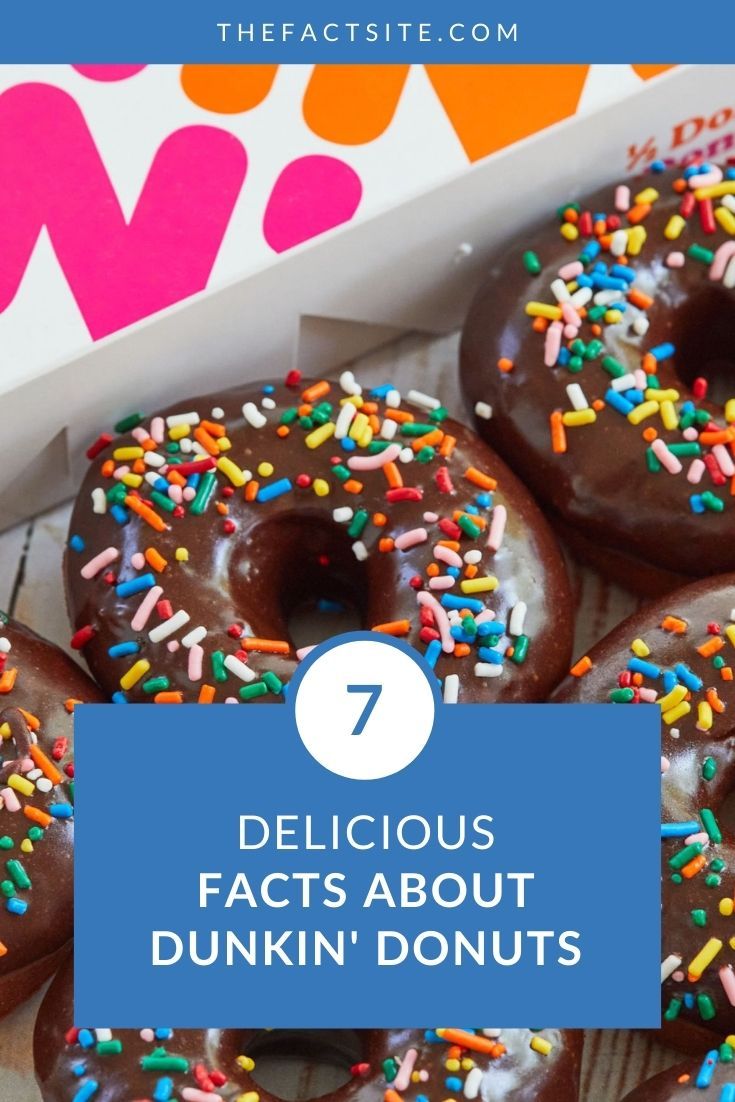 7 Delicious Facts About Dunkin' Donuts The Fact Site