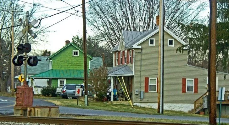 A street view of the place called Boring in Maryland