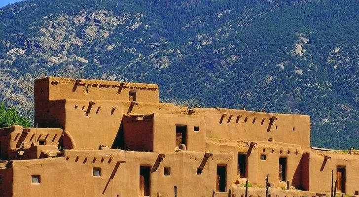 Puebloan ruins in New Mexico