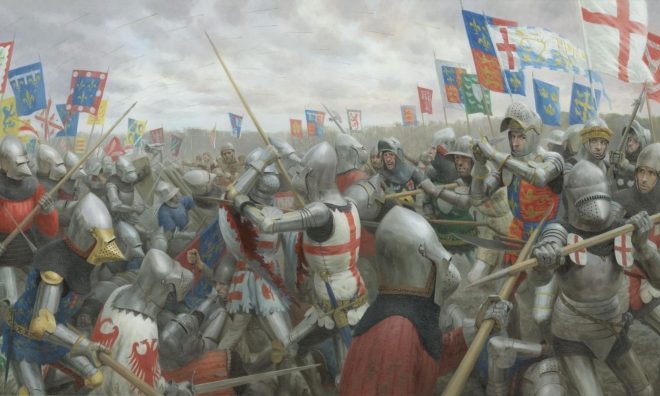 OTD in 1415: The Battle of Agincourt between the English and the French took place.