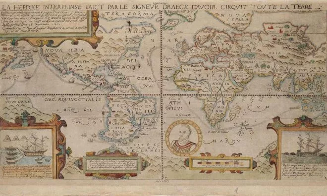 OTD in 1577: Sir Francis Drake set sail from England on a circumnavigation of the world.