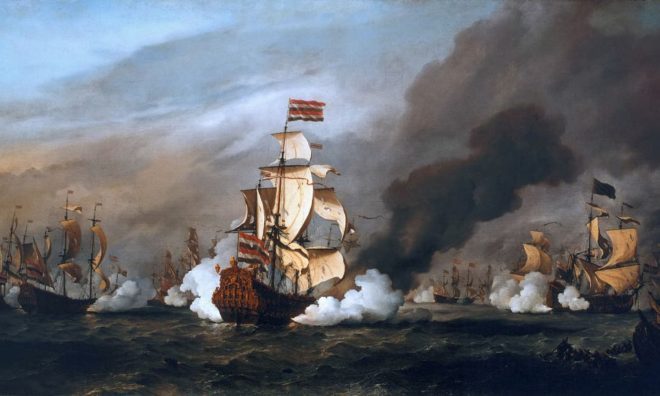 OTD in 1673: The naval battle of Texel took place in the North Sea.