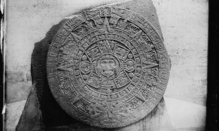OTD in 1790: The Aztec Sun Stone was discovered in Mexico City.