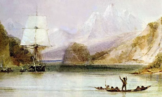 OTD in 1835: On his second voyage