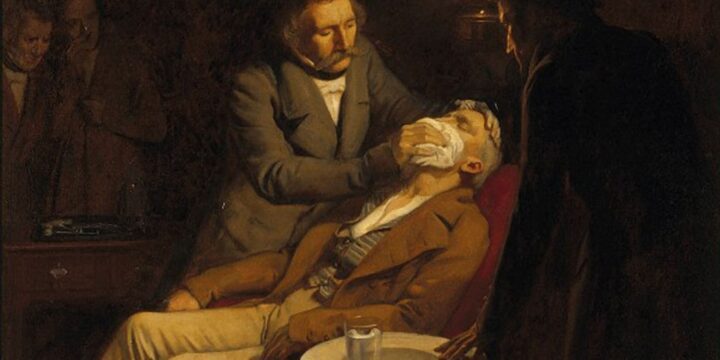 OTD in 1846: Anesthetic was used for the first time on a dental patient by Dr. William Morton.