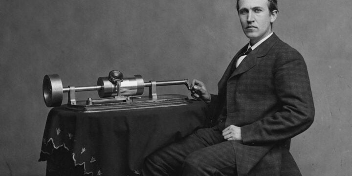 OTD in 1877: Thomas Edison demonstrated his hand-cranked phonograph for the first time.