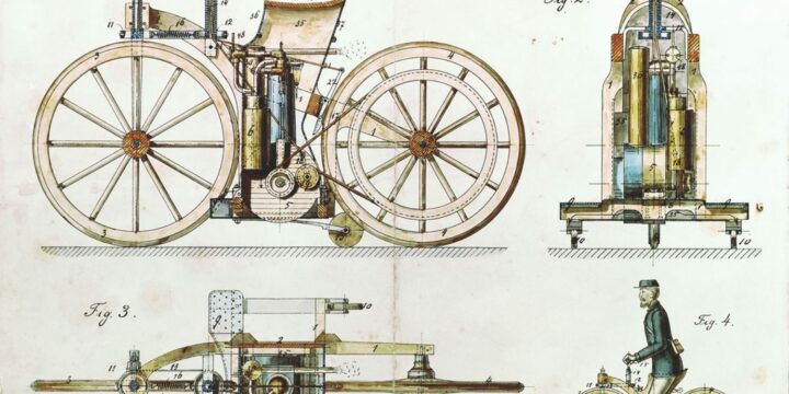 OTD in 1885: German engineer Gottlieb Daimler unveiled the world's first motorcycle