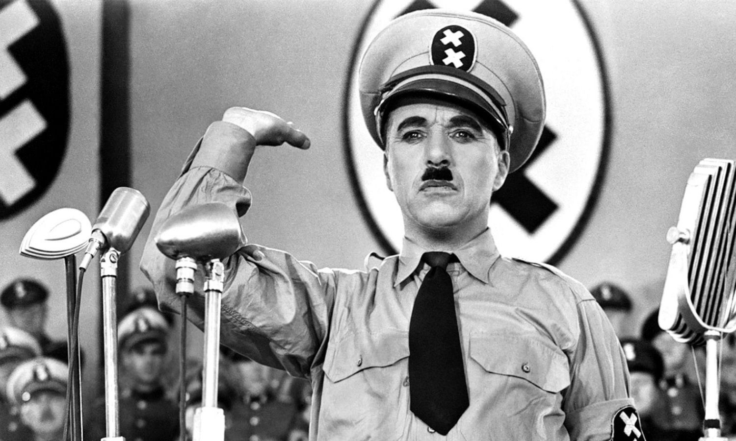 OTD in 1940: Charlie Chaplin's satirical movie "The Great Dictator" was released in the US.