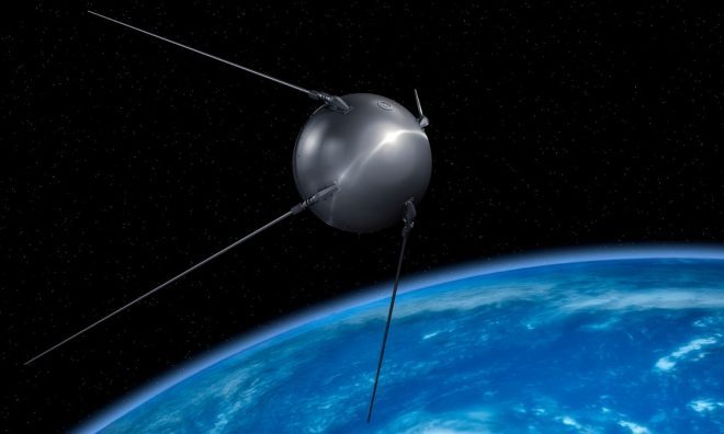 OTD in 1957: Sputnik 1 became Earth's first artificial satellite to go into orbit.