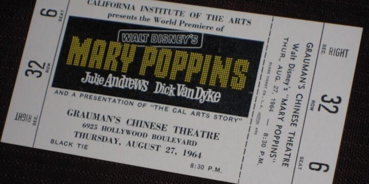 OTD in 1964: Disney's Mary Poppins was released and premiered at Grauman's Chinese Theatre in Los Angeles.