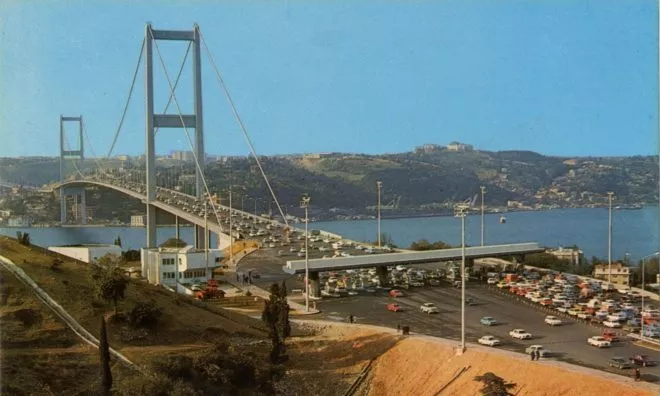 OTD in 1973: The Bosphorus Bridge was completed in Turkey.
