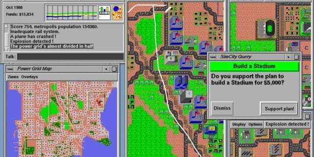 OTD in 1989: The city planning simulation game SimCity was released for the Apple Macintosh.